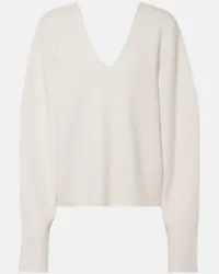 Lisa Yang Pullover Sara in cashmere Bianco