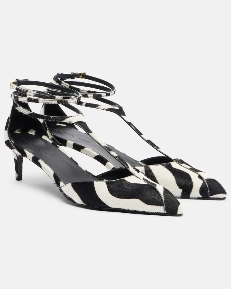 KHAITE Pumps Mia in cavallino Nero