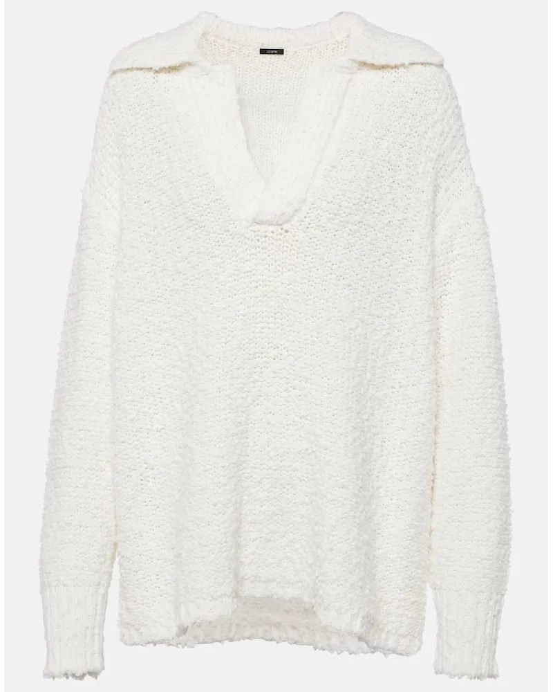 Joseph Polo in misto cotone Bianco