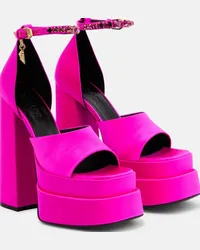 Versace Sandali con plateau Medusa Aevitas Rosa