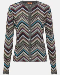 Missoni Cardigan Zig Zag in misto lana Multicolore