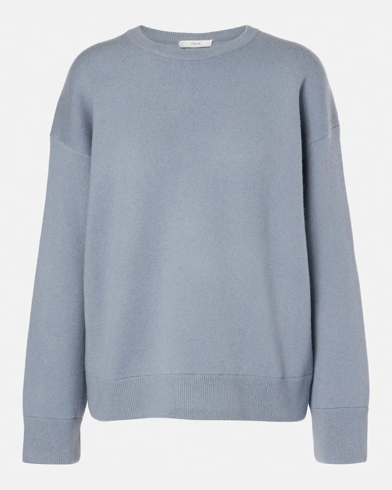 Vince Pullover in misto lana, cotone e cashmere Blu