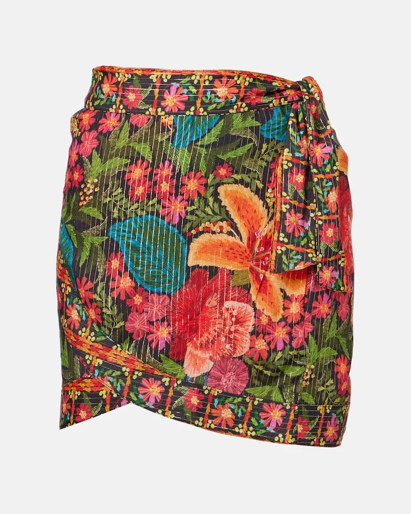 FARM Rio Pareo Tapestry Garden in cotone Multicolore