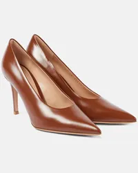 Gianvito Rossi Pumps Gianvito 85 in pelle Marrone