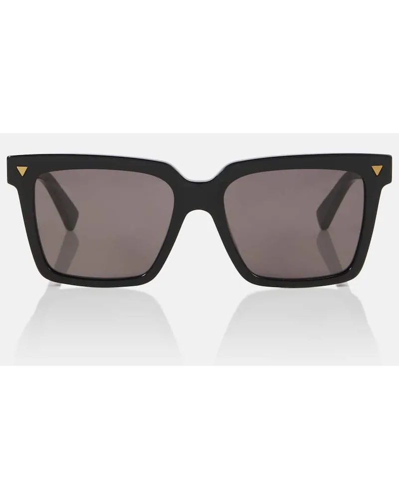 Bottega Veneta Occhiali da sole squadrati Soft Nero
