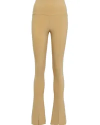 Norma Kamali Leggings Spat in jersey Beige