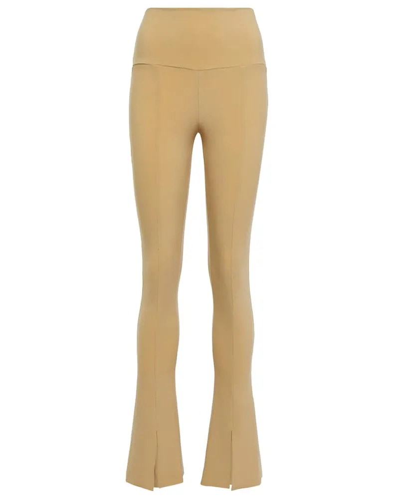 Norma Kamali Leggings Spat in jersey Beige