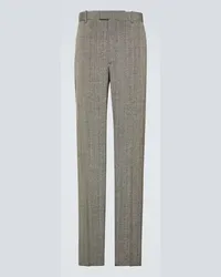 Bottega Veneta Pantaloni regular Knotted Marrone