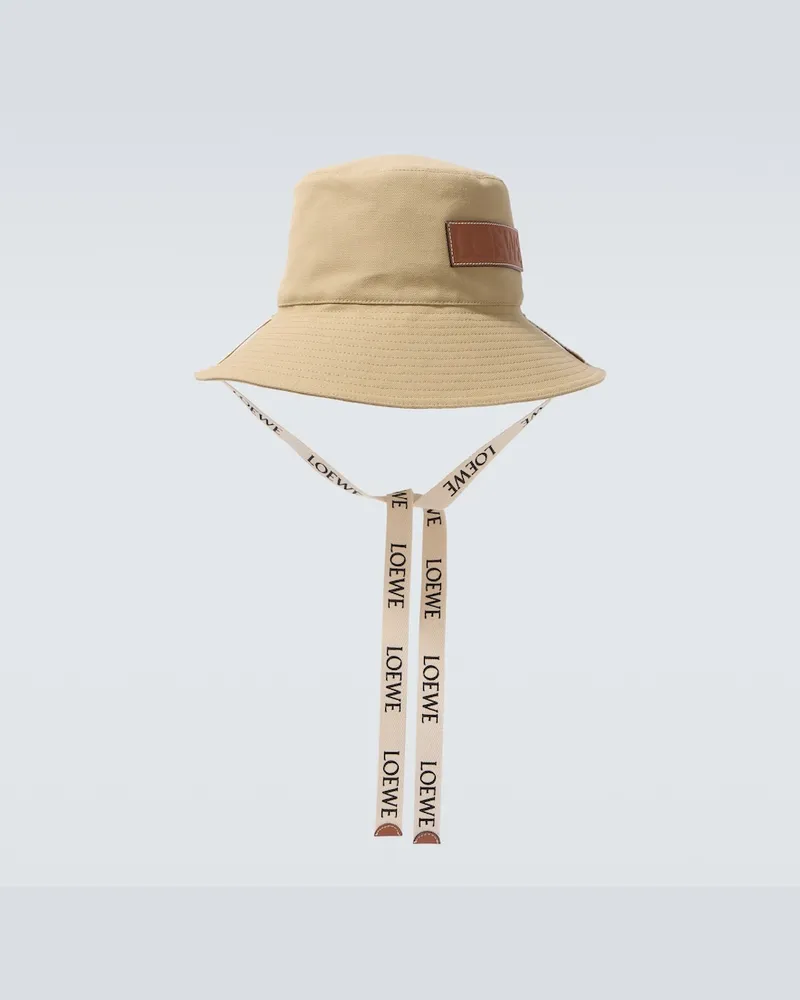 Loewe Paula's Ibiza â Cappello a secchiello in tela Beige