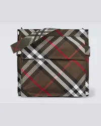 Burberry Borsa Medium Burberry Check Verde