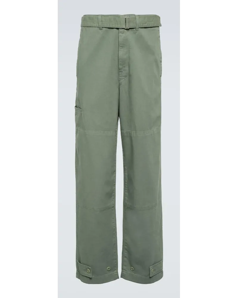 Christophe Lemaire Jeans regular a vita media Verde