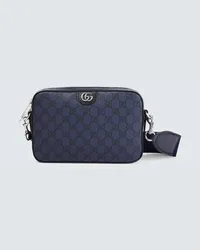 Gucci Borsa a tracolla Ophidia in canvas GG Supreme Blu