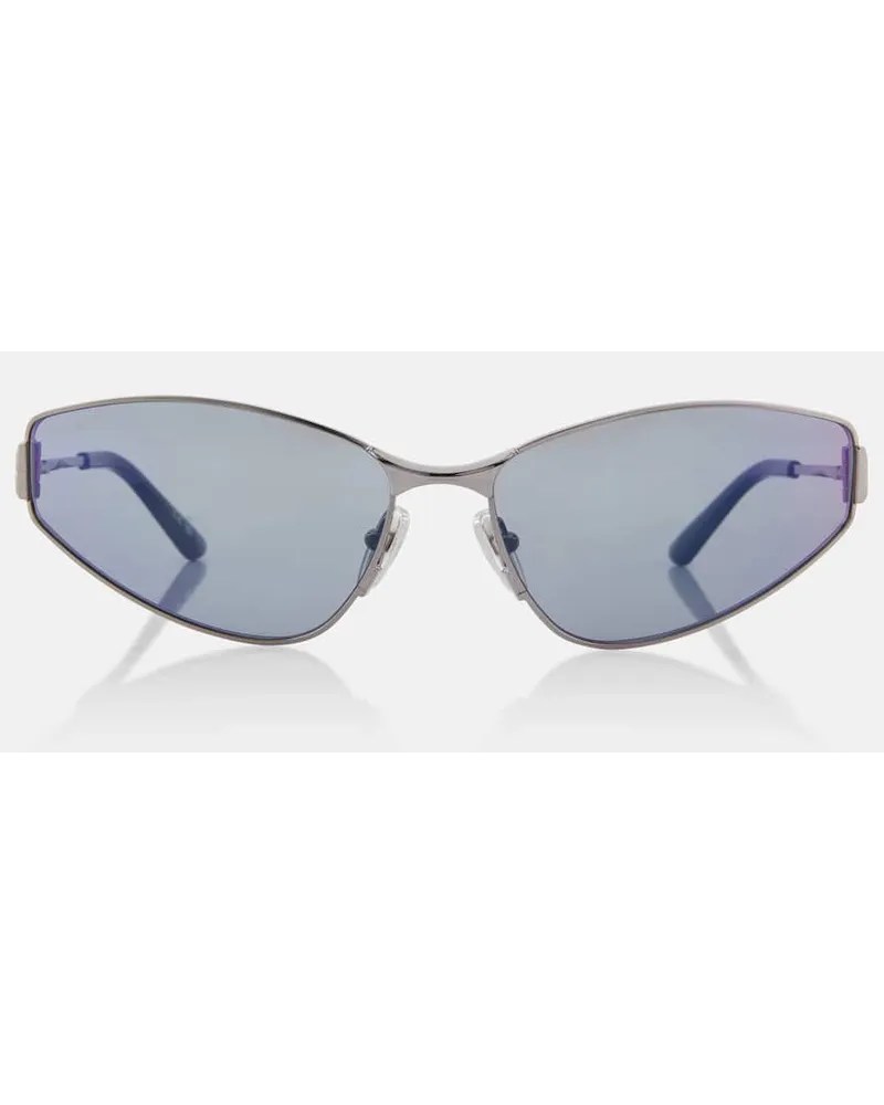 Balenciaga Occhiali da sole cat-eye Mercury Argento