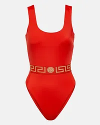 Versace Costume intero Greca Rosso