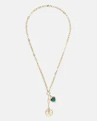 FOUNDRAE Collana Resilience & True Love in oro 18kt con diamanti Oro