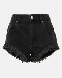 Isabel Marant Shorts Eneidao in cotone Nero