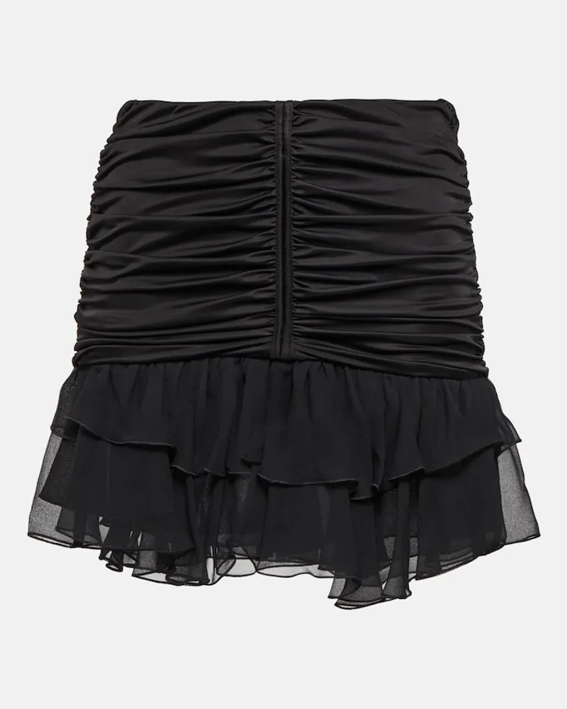 Blumarine Minigonna con blaze Nero
