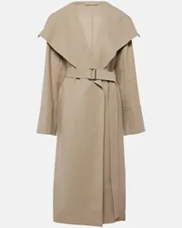 Totême Trench Signature in misto lino Neutro