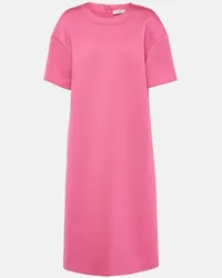 Max Mara Abito midi Califfo in jersey Rosa