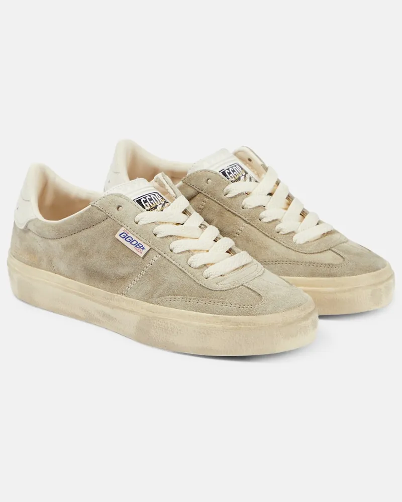 Golden Goose Sneakers Soul-Star in suede Beige
