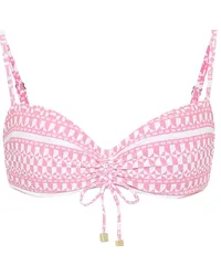 Heidi Klein Top bikini Buenos Aires a stampa Rosa