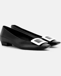 Roger Vivier Ballerine Belle Vivier in vernice Nero