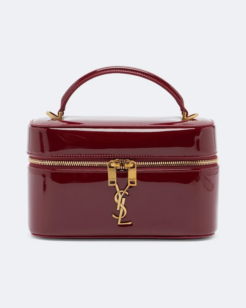 Saint Laurent Borsa a tracolla Gaby in vernice Rosso