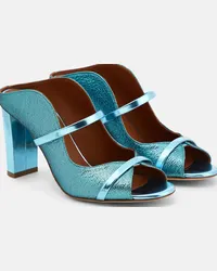 Malone Souliers Sandali Norah 85 metallizzati Blu