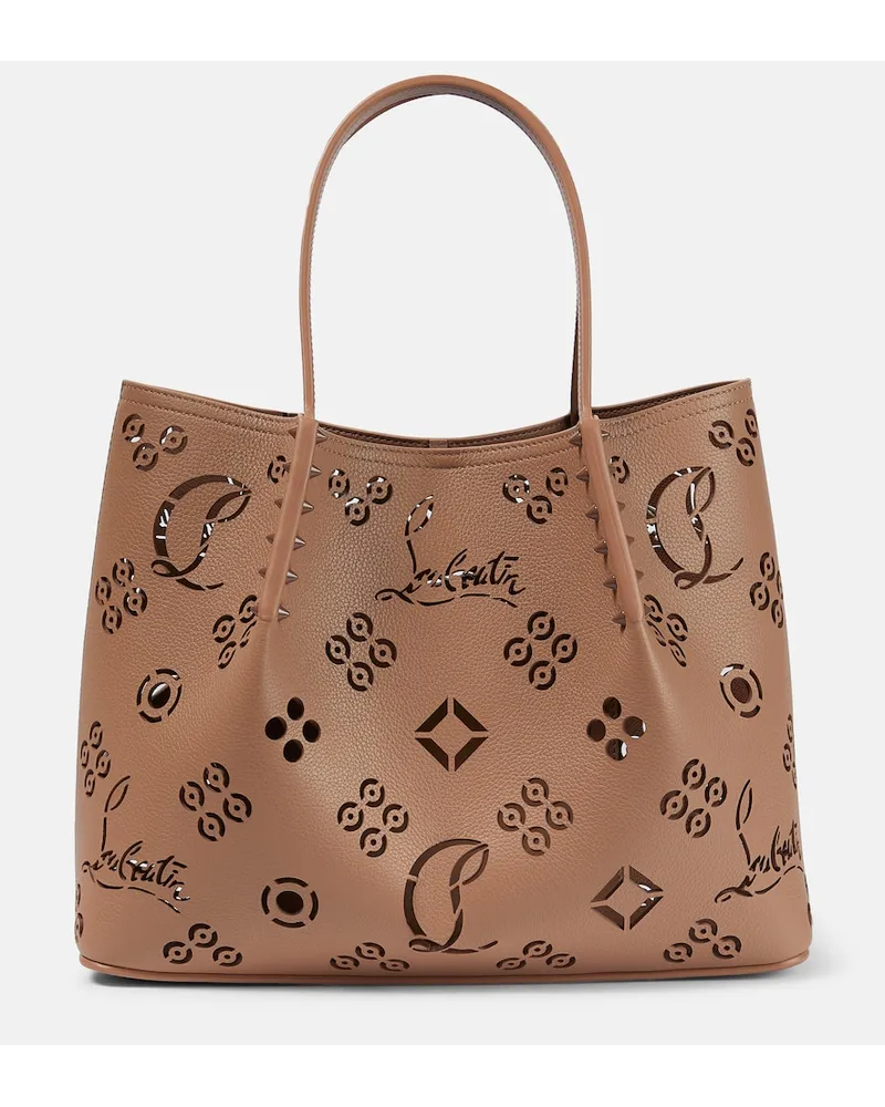 Christian Louboutin Borsa Cabarock in pelle Marrone