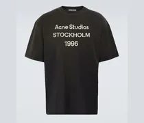 T-shirt in misto cotone con logo