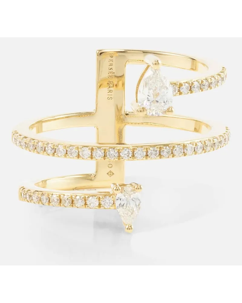 PERSEE PersÃ©e Anello HÃ©ra in oro 18kt con diamanti Oro