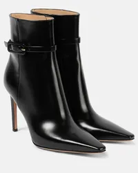 Gianvito Rossi Stivaletti 95 in vernice Nero