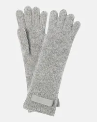 Jacquemus Guanti Les Gants Gros Grain in misto lana Grigio