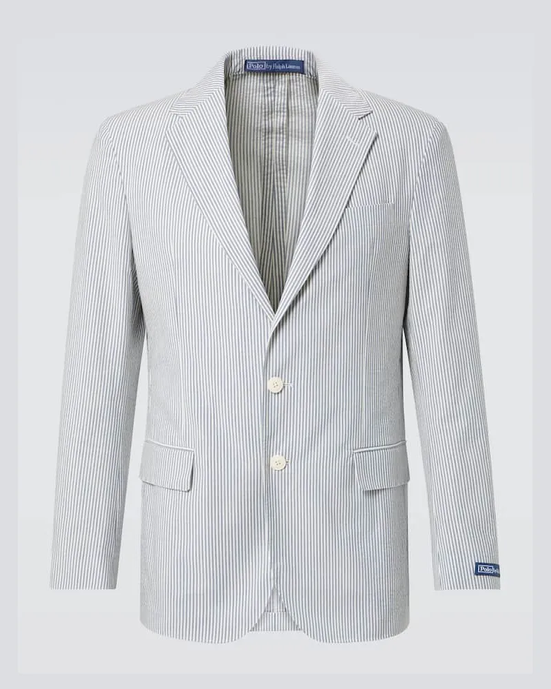 Ralph Lauren Blazer a righe Bianco
