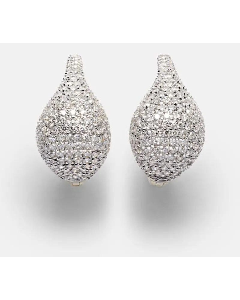 Stone & Strand Orecchini in oro 10kt con diamanti Oro