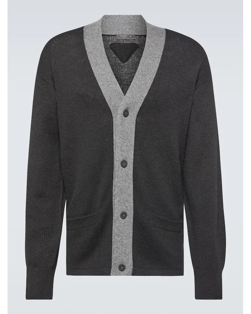 Prada Cardigan in cashmere Nero