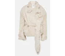 Giacca oversize Rioni in shearling