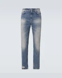 Givenchy Jeans slim distressed Blu