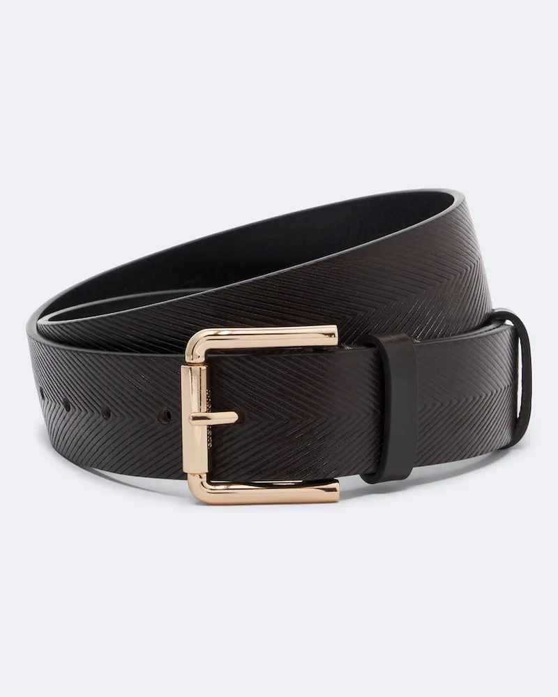 Max Mara Cintura in pelle Marrone