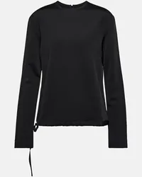 Jil Sander Pullover girocollo Nero