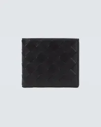 Bottega Veneta Portafoglio in pelle Intrecciato Nero