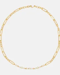 Jade Trau Collana Paige in oro 18kt con diamanti Oro