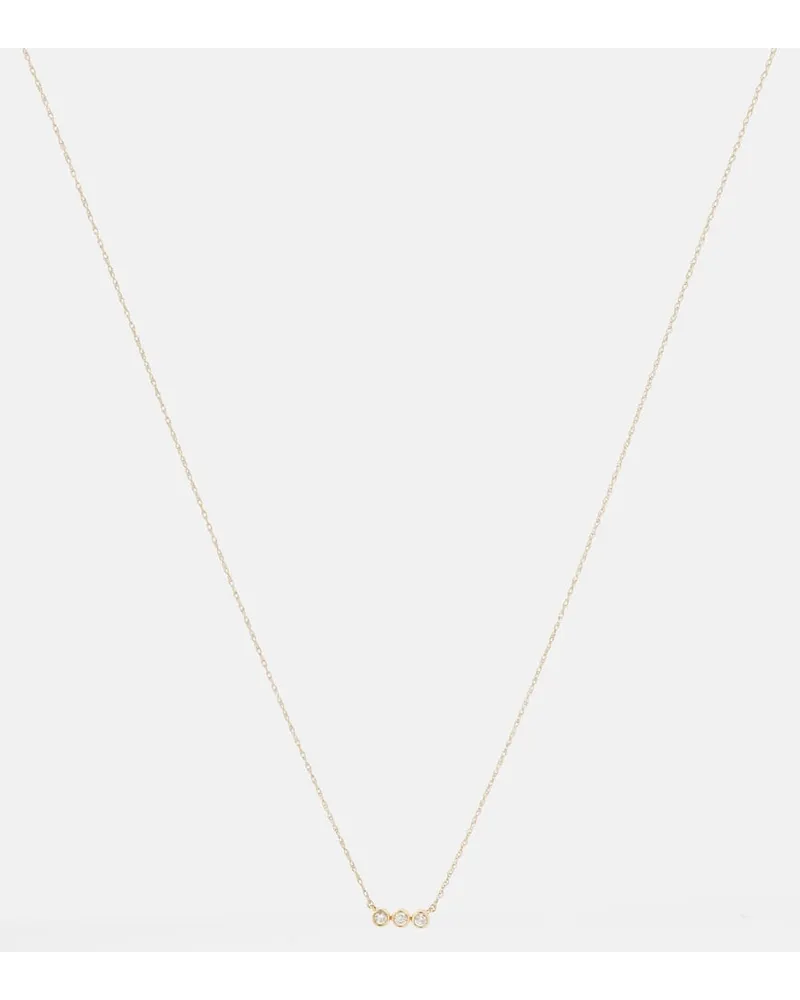 Stone & Strand Collana in oro 10kt con diamanti Oro