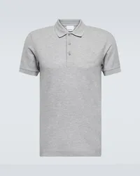 Burberry Polo in cotone Grigio