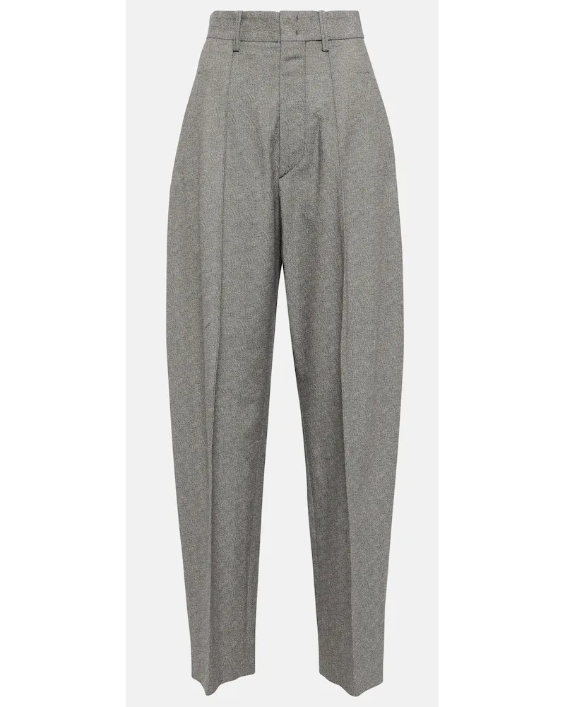 Isabel Marant Pantaloni a gamba larga Sopiavea Beige