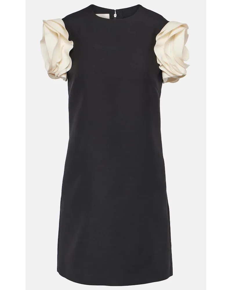 Valentino Garavani Miniabito in CrÃªpe Couture Nero