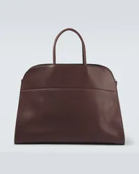 The Row Borsa Margaux in pelle Marrone