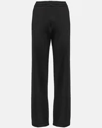 Gucci Pantaloni sportivi in misto cotone Nero