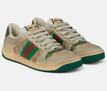 Gucci Sneakers in canvas Beige