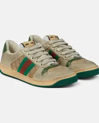 Gucci Sneakers in canvas Beige